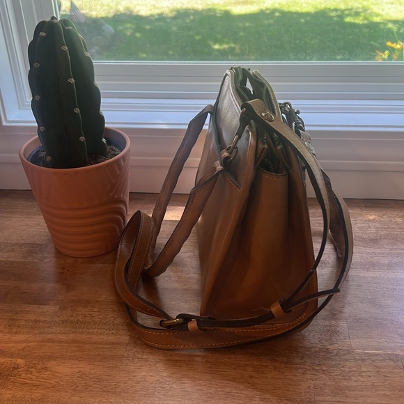 Patricia Nash western embossed leather satchel - Picture 8 of 8